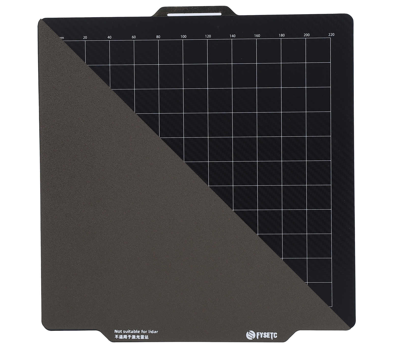 276 x 258mm Janus Pet Steel Plate 3d Printer Heated Bed Accessories Carbon Fiber Flexible Steel Build Plate as picture show