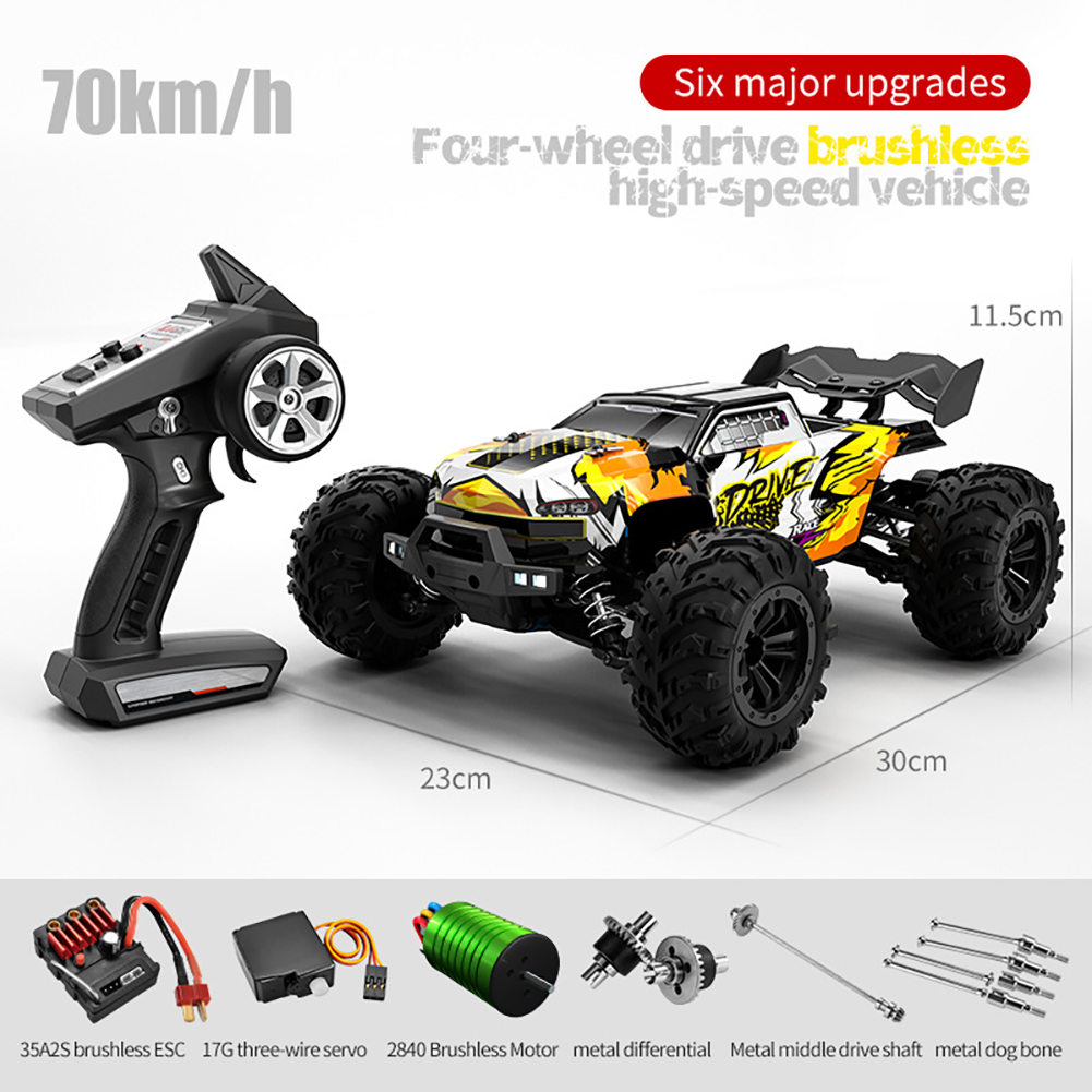 1:16 Full Scale High-speed RC Car 4wd Big-wheel Remote Control Vehicle Toy
