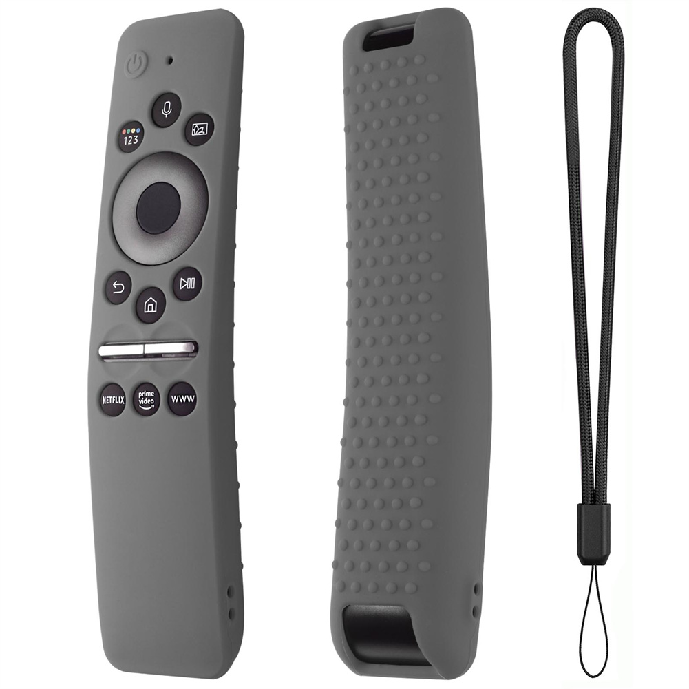 Smart Tv Remote Control Case Cover Compatible For Samsung Bn59-01310a / 01312 /01312a Tm1950a Tm1950c Rmcspt1cp1 dark grey
