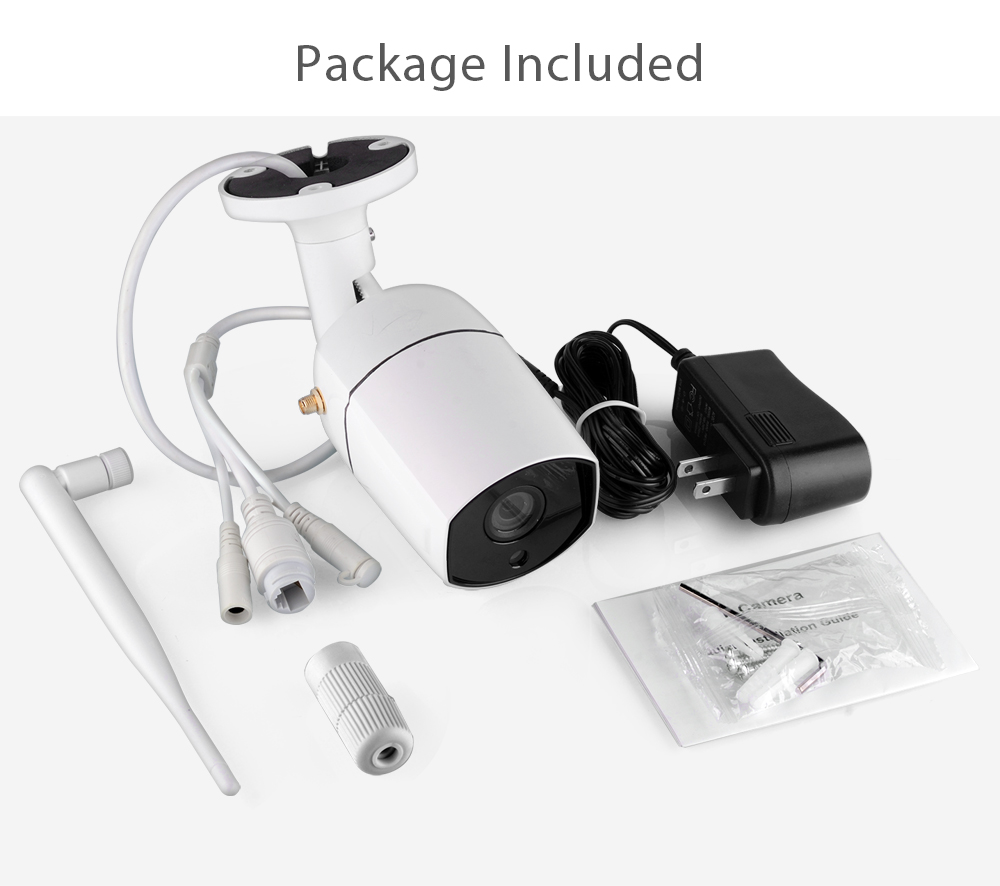 K23 Camera 1080P WiFi IP Camera Two-way Audio 2.0MP Outdoor Monitoring P2P Wireless Security Surveillance Waterproof 20m Night Vision US Plug