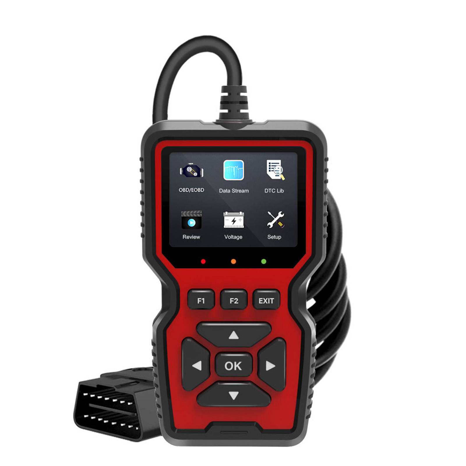 Car Fault Detector V519 Obd2 Scanner Fault Diagnosis Tester