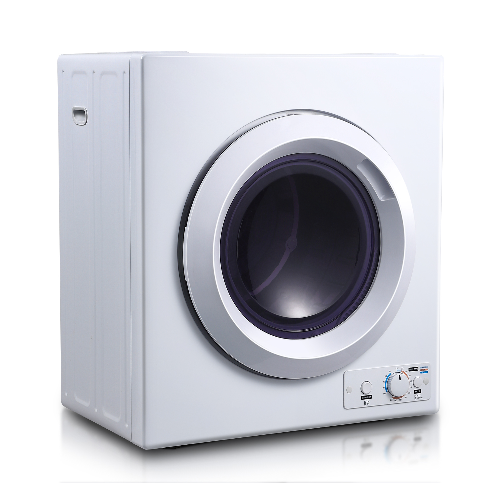 Find Your Perfect Match US GARVEE Portable Electric Clothes Dryer - 14.4lbs Capacity, Compact Front Load Stainless Steel Laundry Dryer with 2.65 cu.ft Tumble Drum