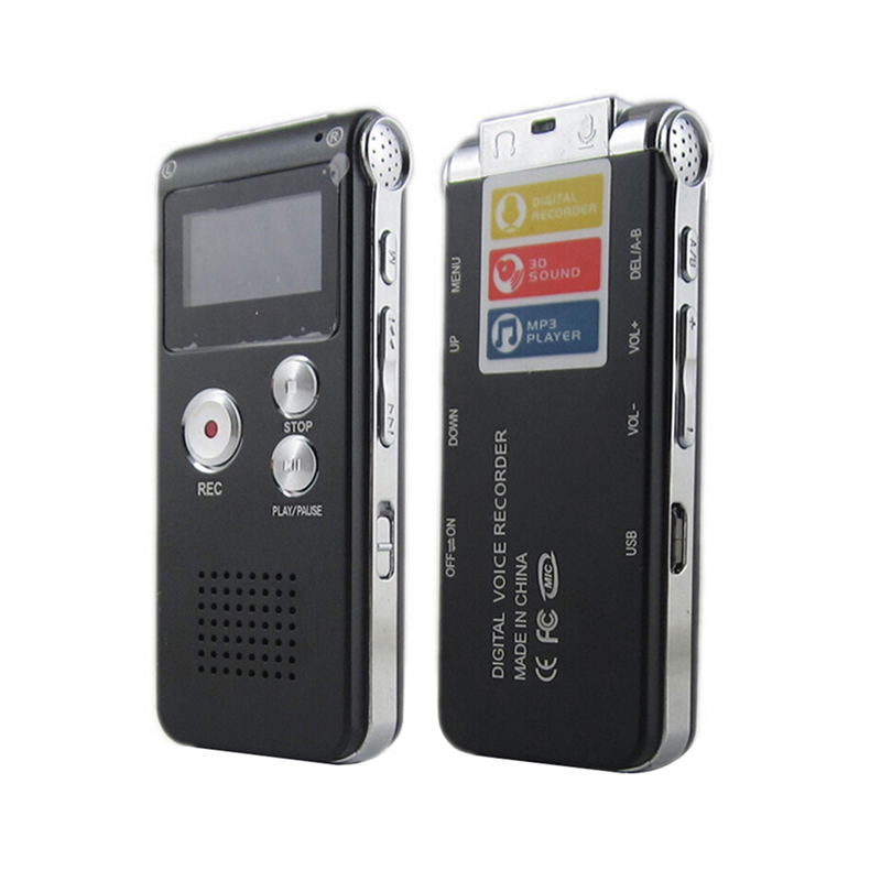 Voice Record Mini Digital Sound Audio Recorder Dictaphone Mp3 Player