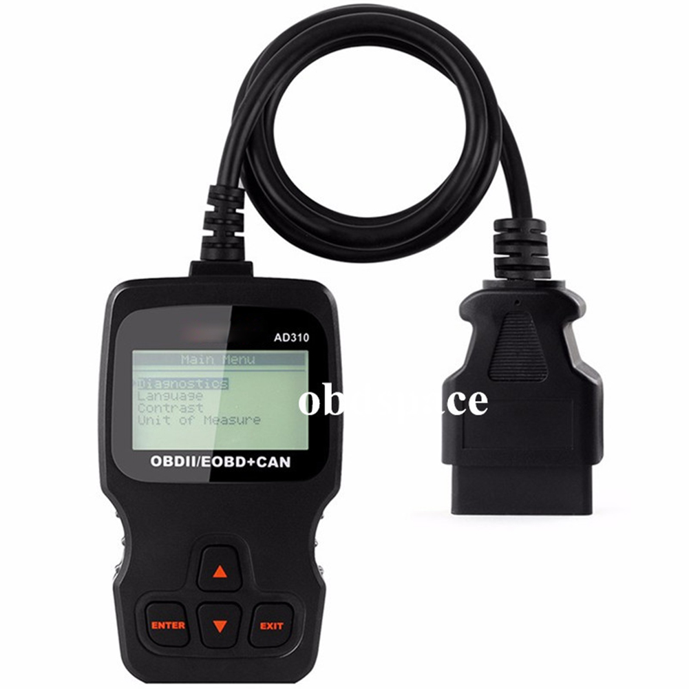 Ad310 Classic Car Fault Detector Obdii Universal Auto Scanner Engine