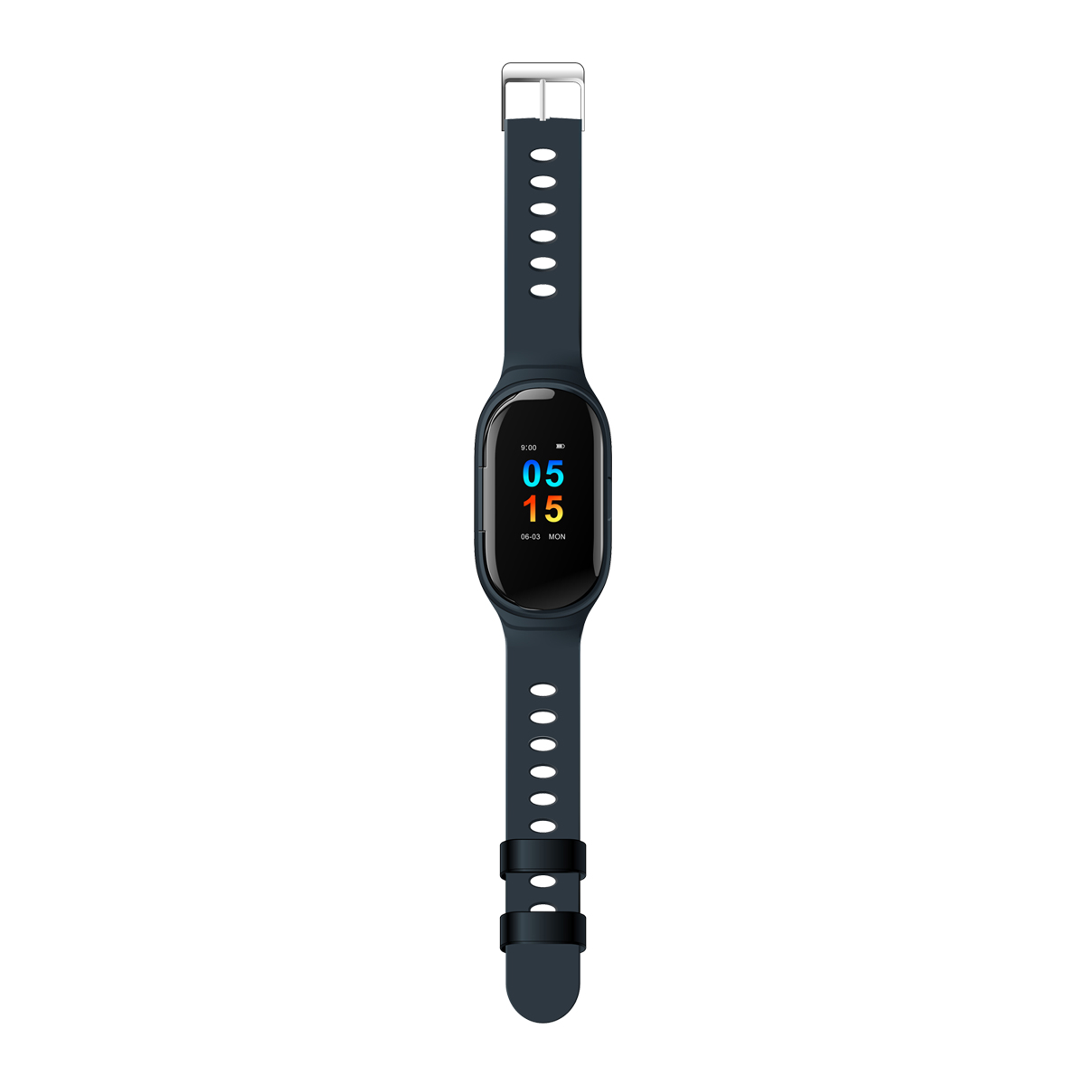 2 in 1 Lemfo M1 Wireless Bluetooth Earphone Sport Watch Wristband blue