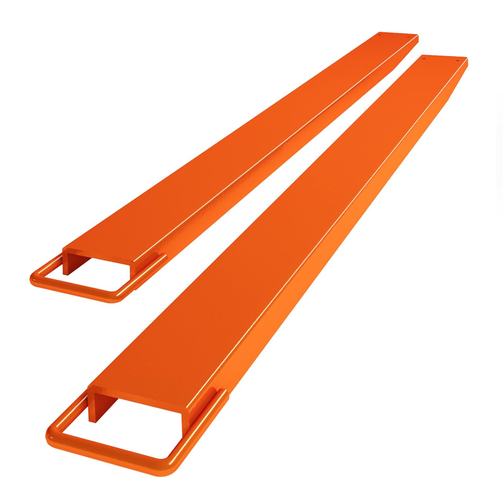 US GARVEE Pallet Fork Extension L96 Inchx W6.5 Inch Heavy Duty Steel Pallet Extensions for Forklift Truck Yellow