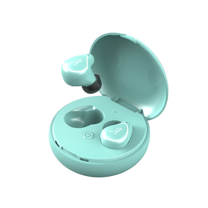 A4-TWS Wireless Bluetooth Headphone Wireless Stereo Music HI-FI CD Sound Quality Headset blue