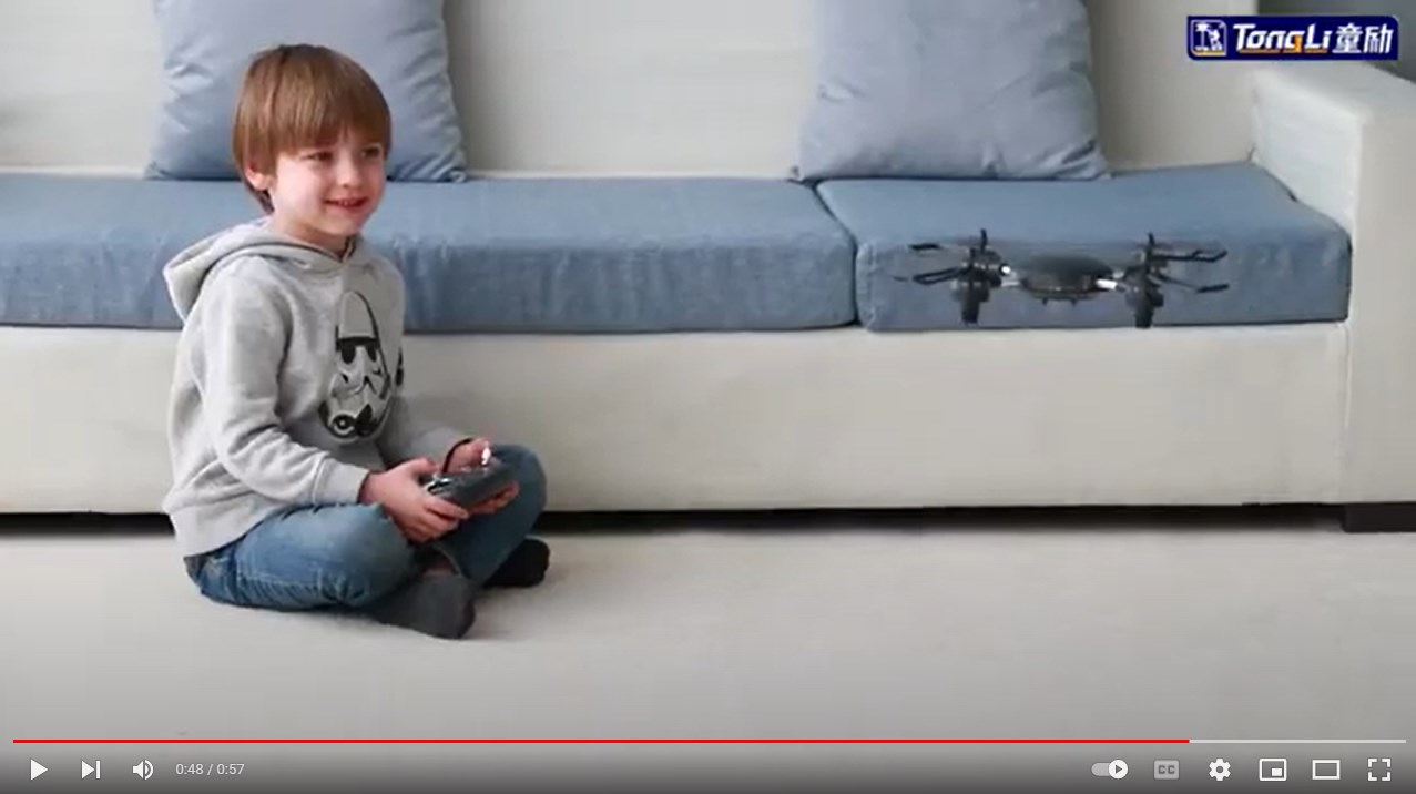 Children RC Drone Gesture Induction Aerial Photography HD Quadcopter Aircraft Toys DR3707-1 White
