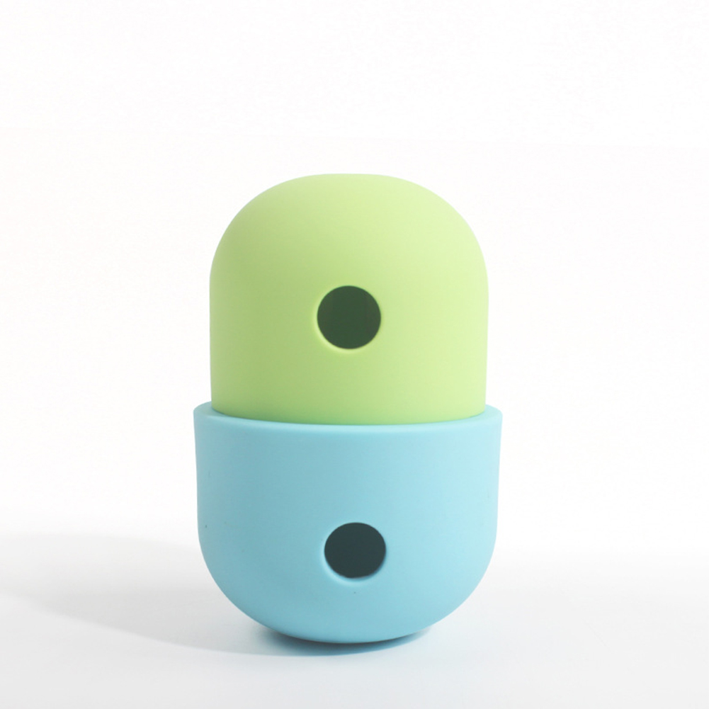 Pet Dog Slow Feeder Food Grade Silicone Shaking Leakage Food Dispenser Container