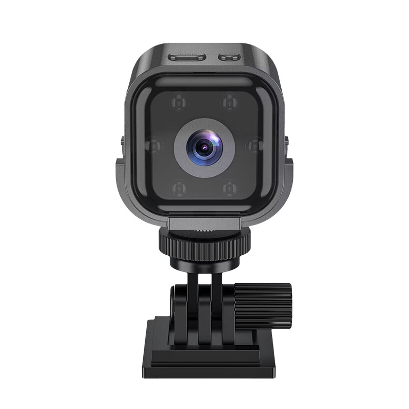 AS03 Mini Wireless Camera 1080P HD Clear Image Camera Mini Video WiFi Cam With Infrared Night Vision Detection Two-Way Audio Video Record Camcorder For Home Security Guard black