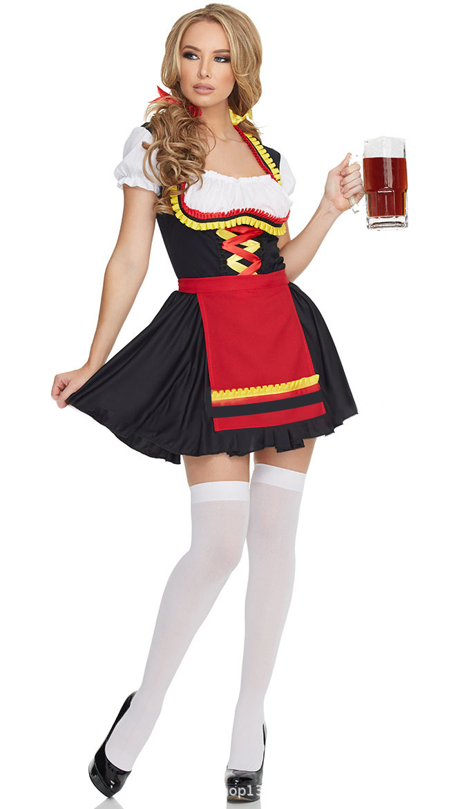 Wholesale Women Oktoberfest Style Dress Halloween Party Costume