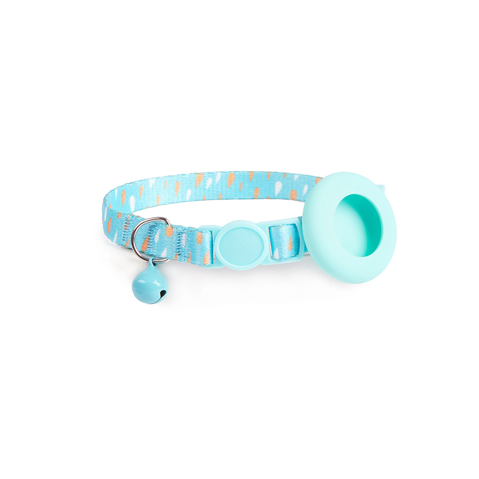 Dog Floral Collar With Holder 18-30cm Adjustable Size Pet Positioning Collar Neck Accessories