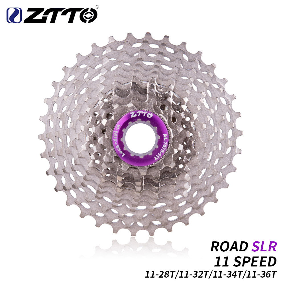 ZTTO CNC Road Bike 11 Speed 11-11-28T / 32T / 34T / 36T Bicycle Cassette Flywheel Bike Ultralight Freewheel Flywheel 11-speed 11- 32T