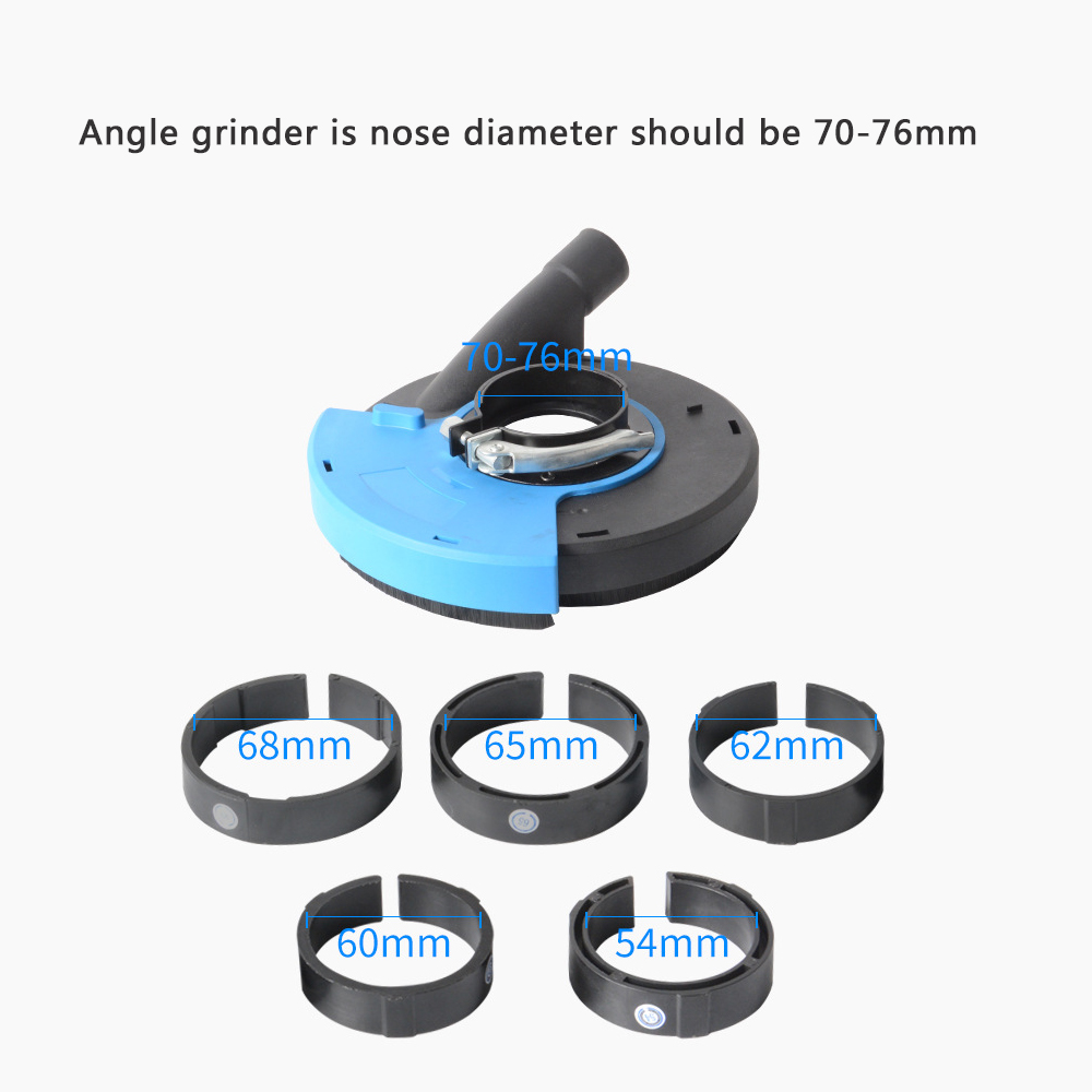 7 inch Grinding Dustproof Shroud Cover Tools Surface Dust Collector Adjustable