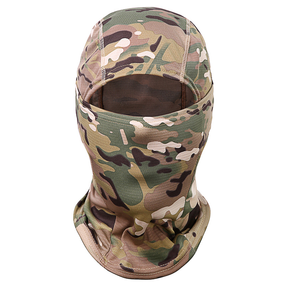 Outdoor Cycling Balaclava Full Face Mask Bicycle Ski Bike Ride Snowboard Sport Headgear camouflage_One size