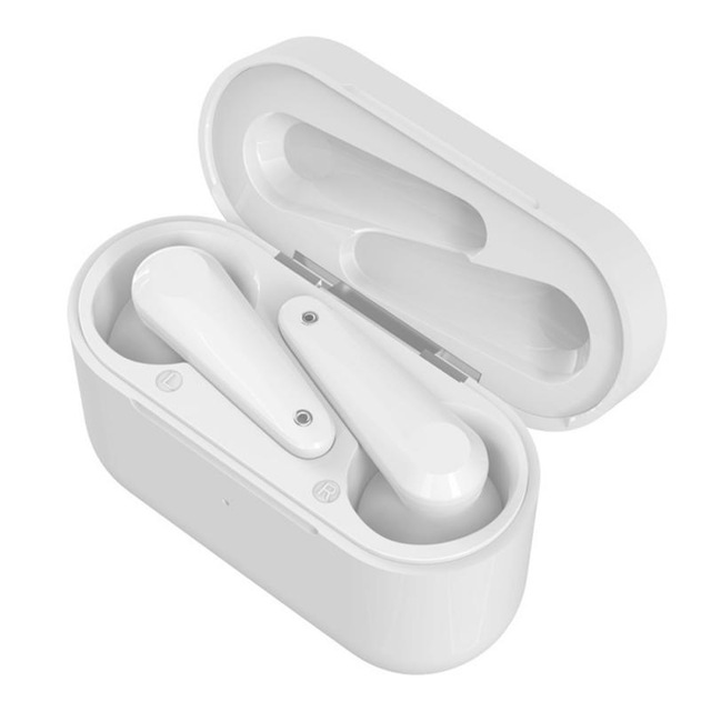 Tws Bluetooth 5.0 Headset Wireless Stereo 5.0 Sports Bluetooth Headphone Technology Earphone With Mircophone white