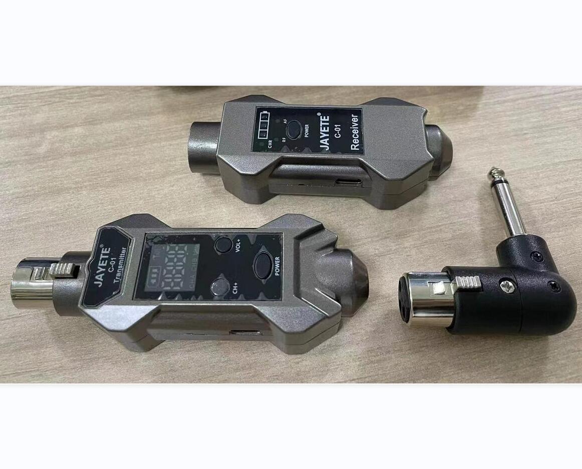 Dynamic Mic Converter Wireless System Xlr Transmitter Receiver 6.5 Adapter