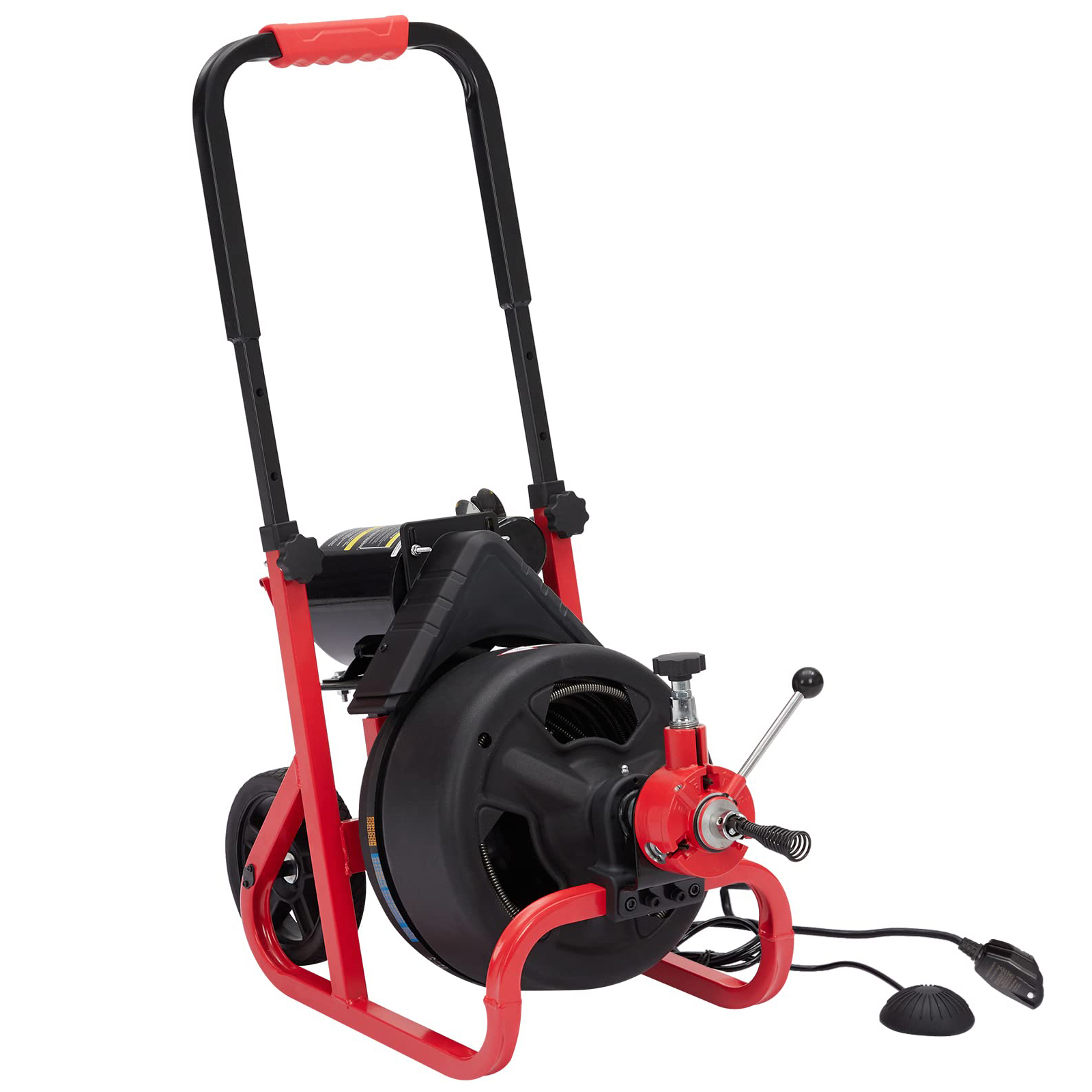 US GARVEE 100Ft x 3/8 Inch Drain Cleaner Machine Auto feed Electric Drain Auger