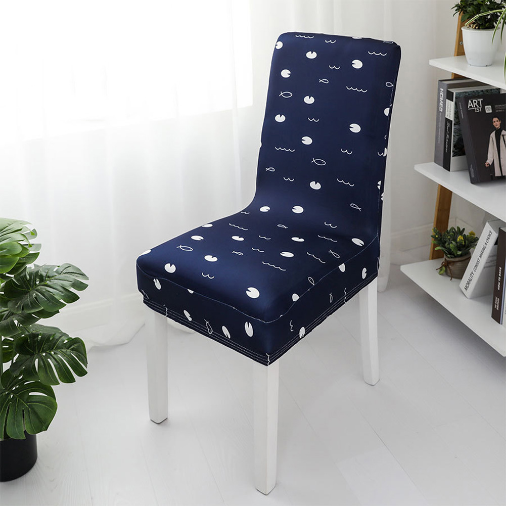 Wholesale 1pc Simple Stretch Chair Cover Home Half Pack Printed Chair