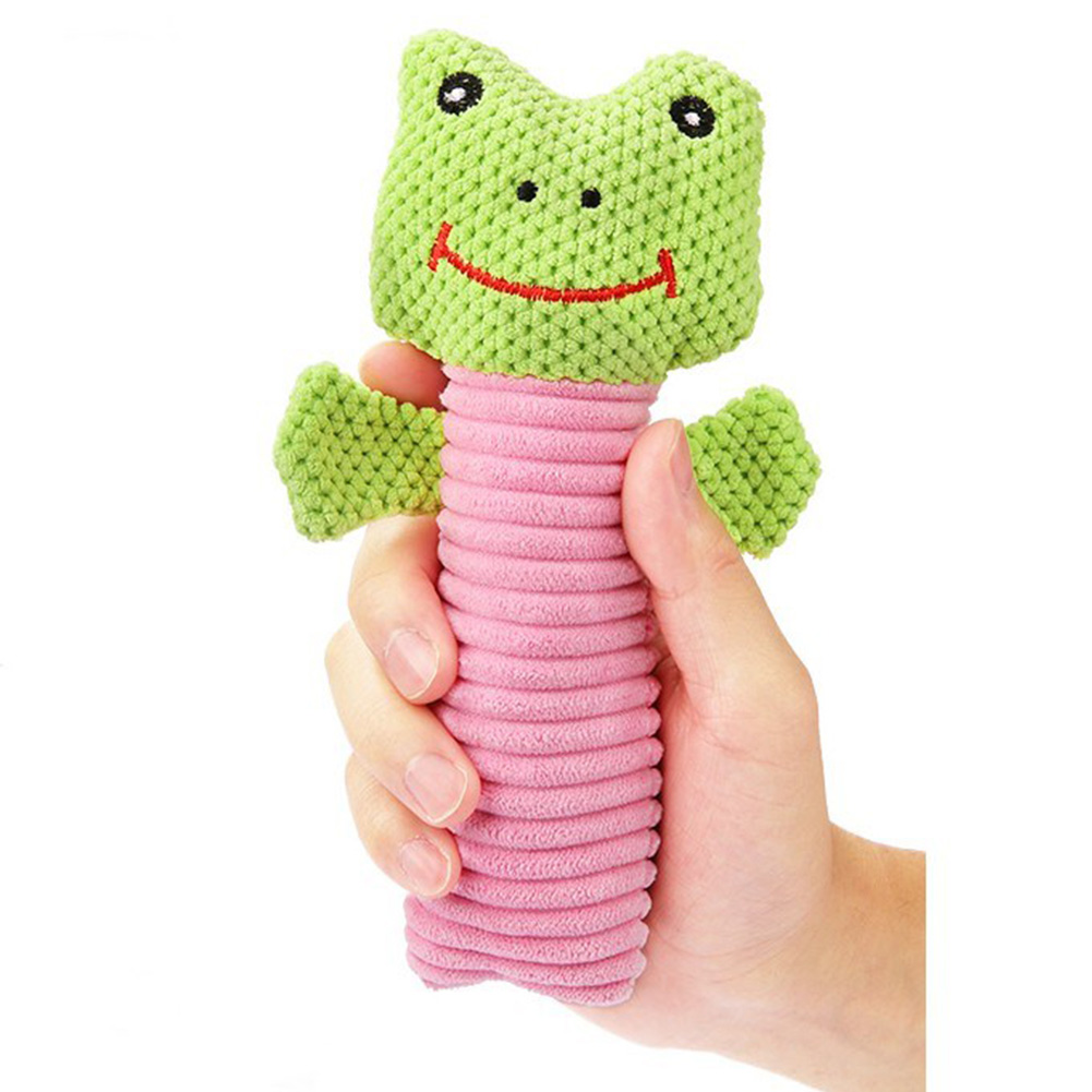 Wholesale Plush Squeak Sound Dog Toys Funny Fleece Chew Molar Toy for