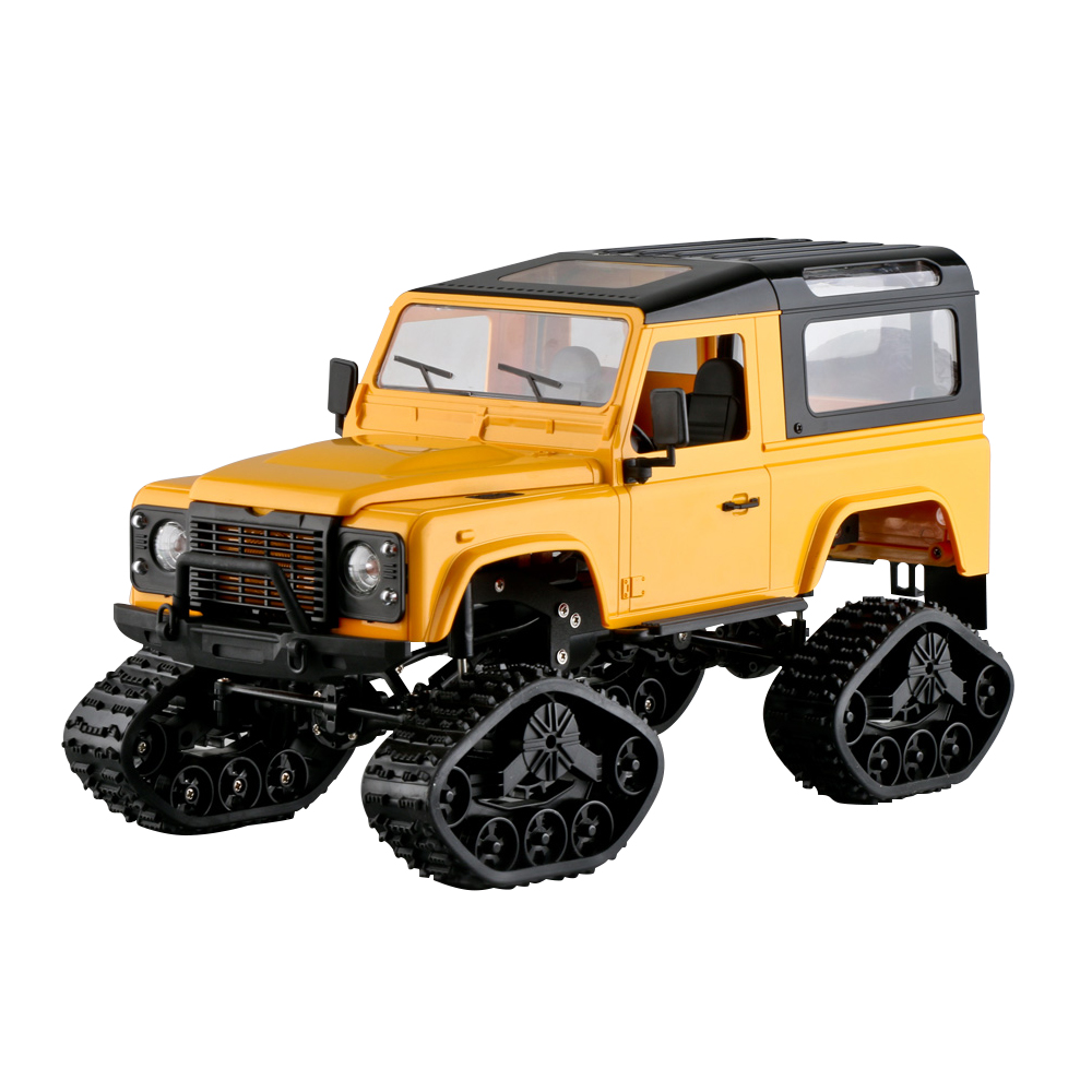 FY003 2.4G 4WD Off-Road Snowfield Wifi Control Metal Frame RC Car Without camera yellow_1:16
