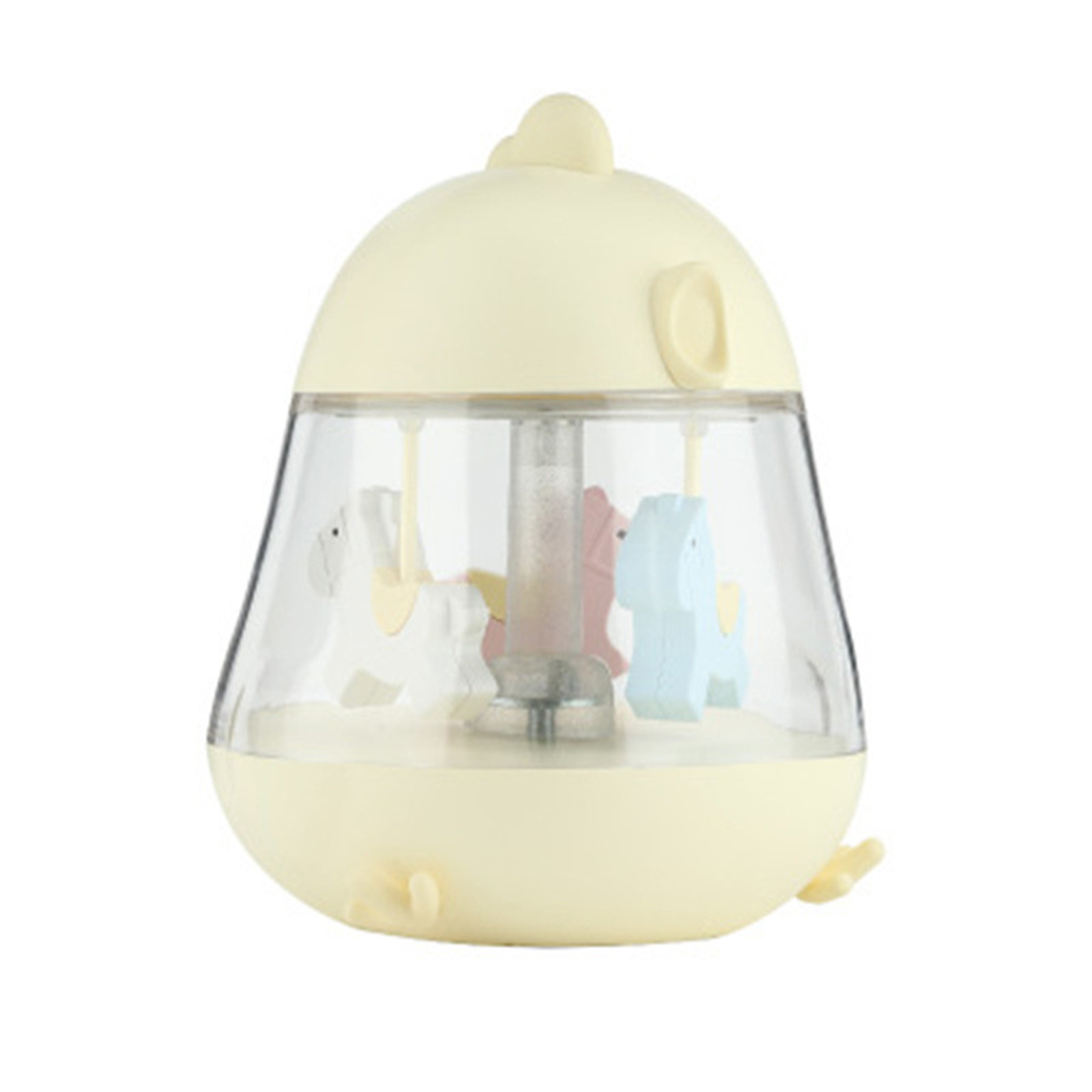 LED Kids Night Light With Usb Charging Cable Built-in 1200mAh Battery Bottom Metal Button Colorful Music LED Bedhead Light For Bedroom Living Room yellow