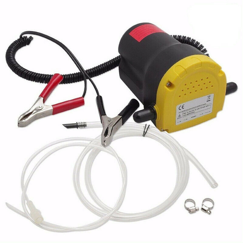 Oil Diesel Fuel Fluid Extractor Electric Transfer Scavenge Suction Pump 5A 12V As shown