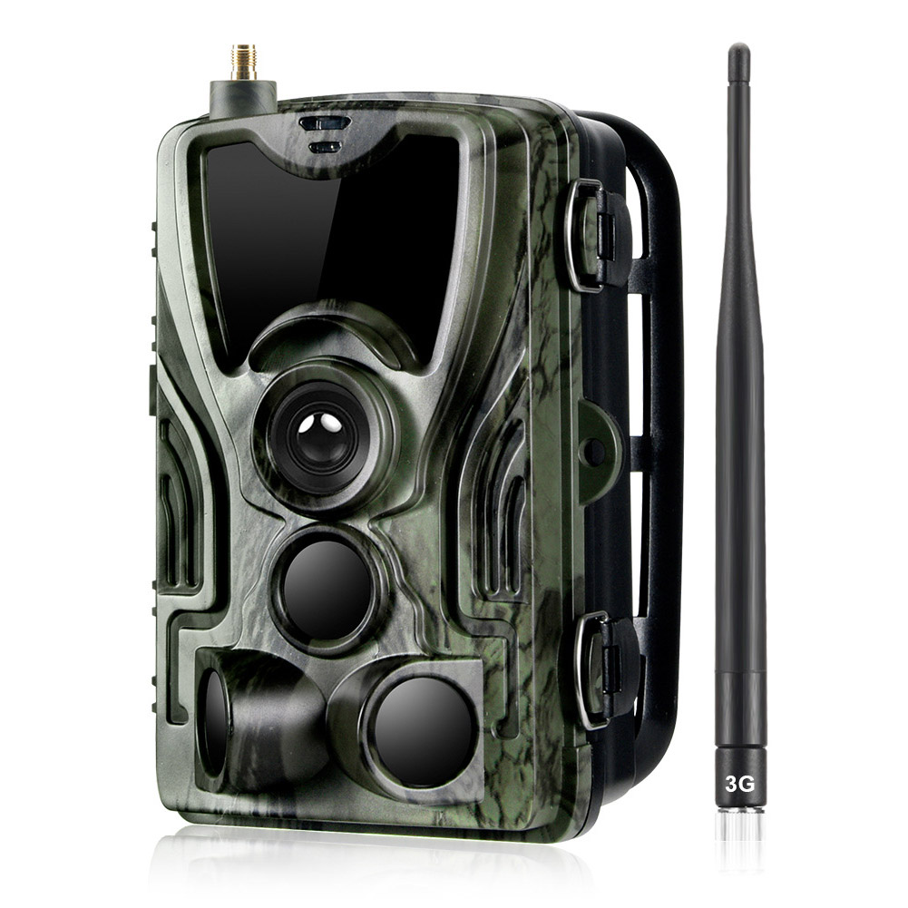 3G Outdoor Camera HC-801G 16MP Trail Camera SMS/MMS/SMTP Photo Traps LEDs Wild Cameras Camouflage