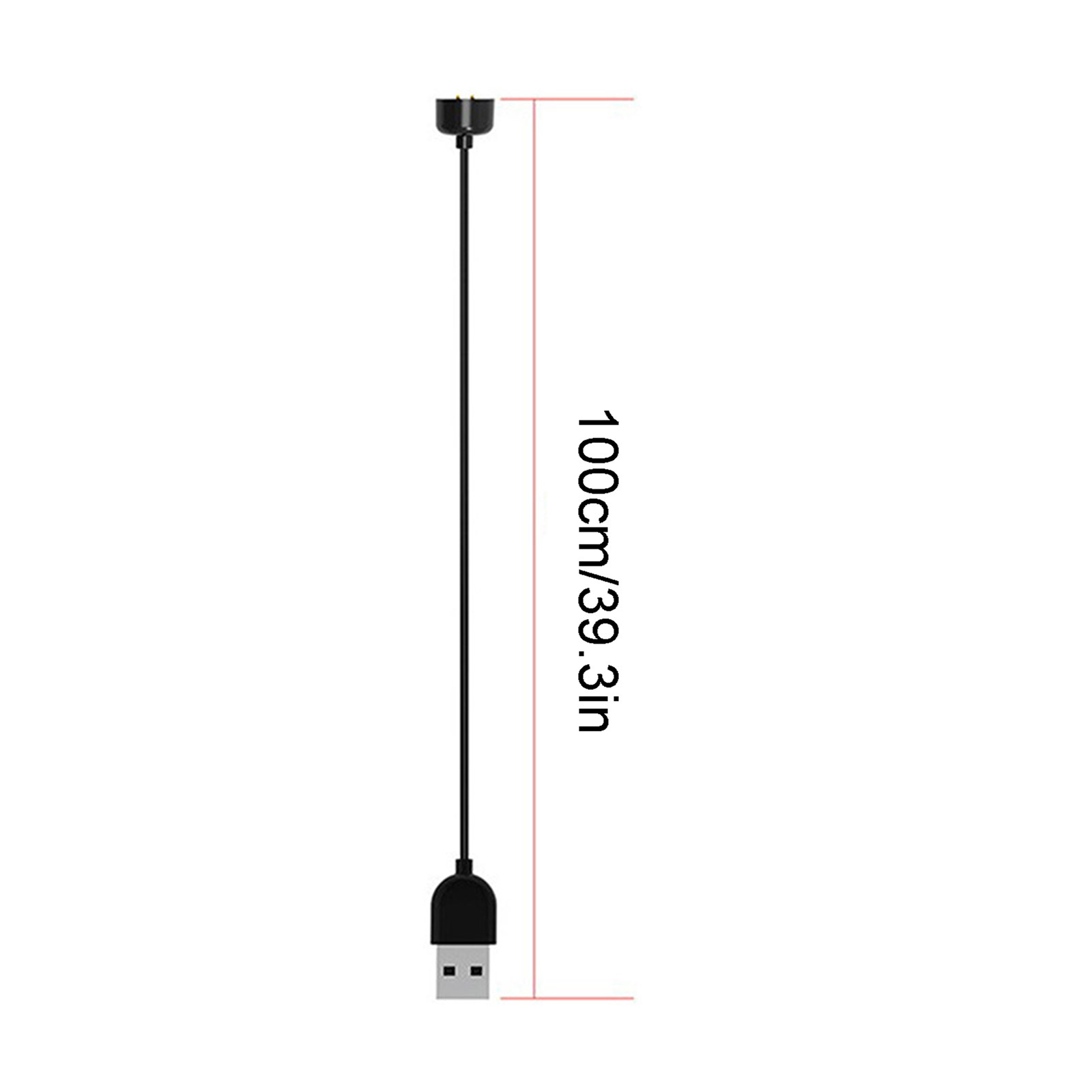Charging Cable Usb Charger Adapter Wire Compatible For Xiaomi Mi Band 7 Smart Bracelet Charger 100CM