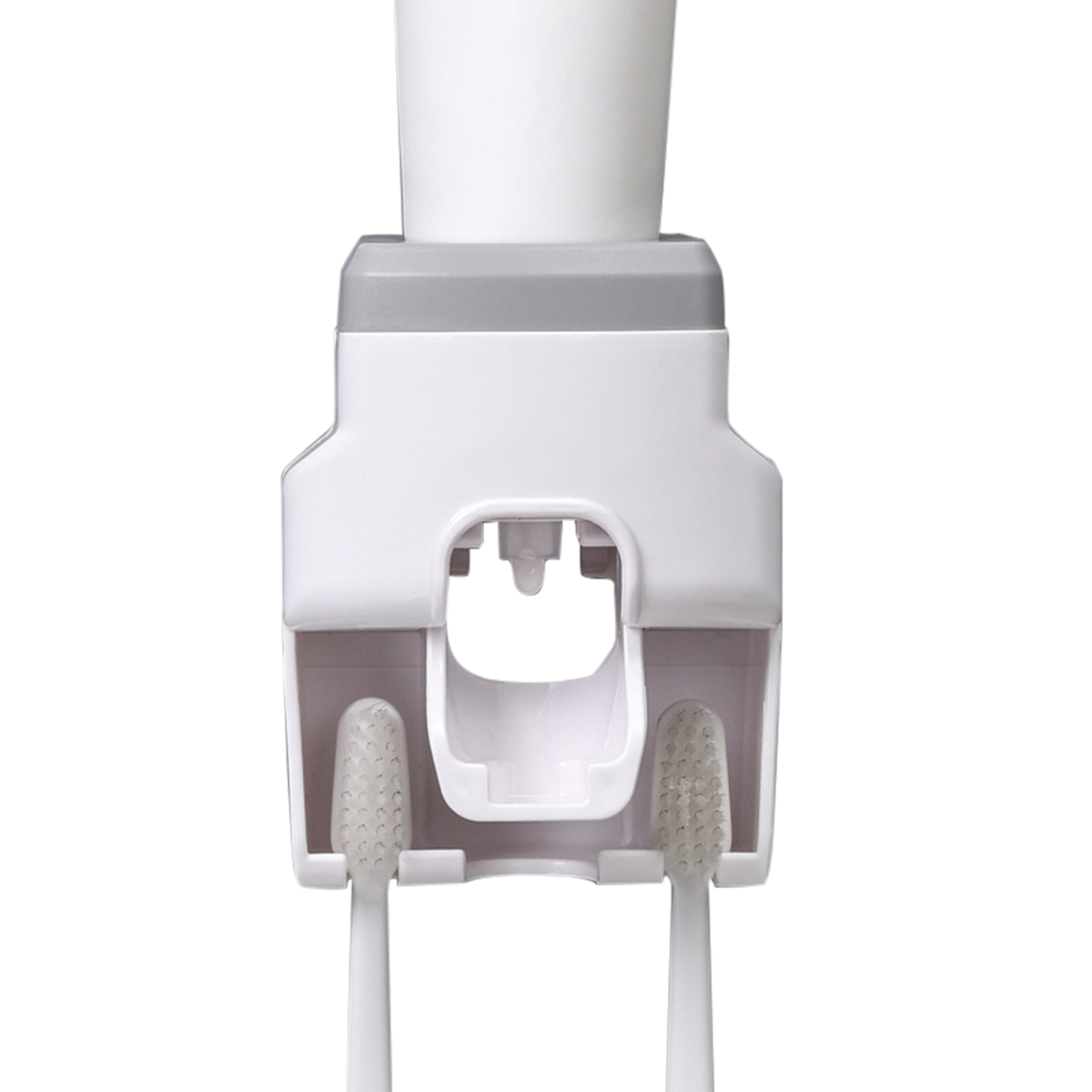 Bathroom Automatic Toothpaste Dispenser Waterproof Lazy Toothpaste Squeezer Toothbrush Holder Bathroom Products grey
