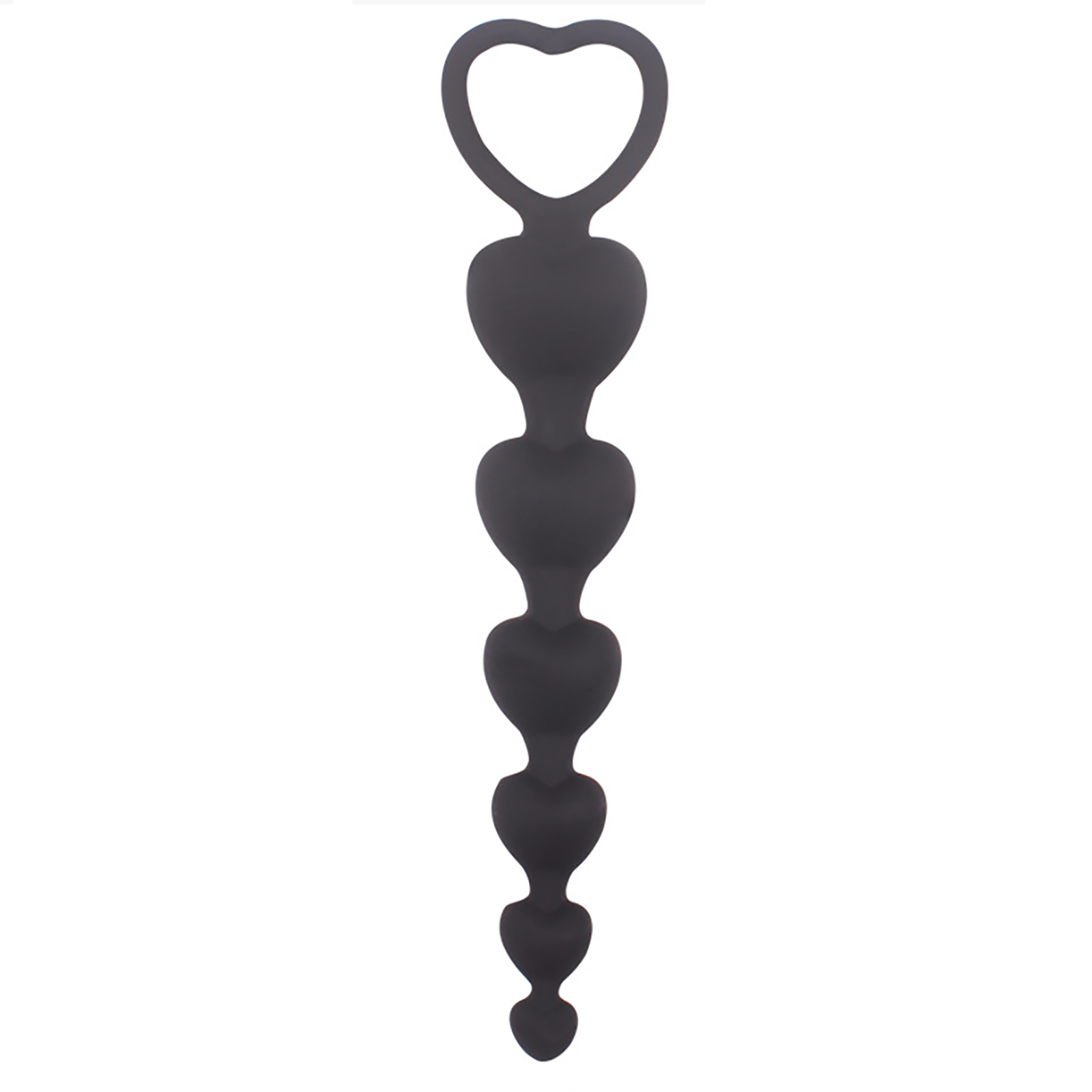 Wholesale Heart Beads Soft Anal Plug Anus Toys Big Balls Silicone G-Spot  Stimulating Butt Plugs Adult Sex Couple Sexy black From China