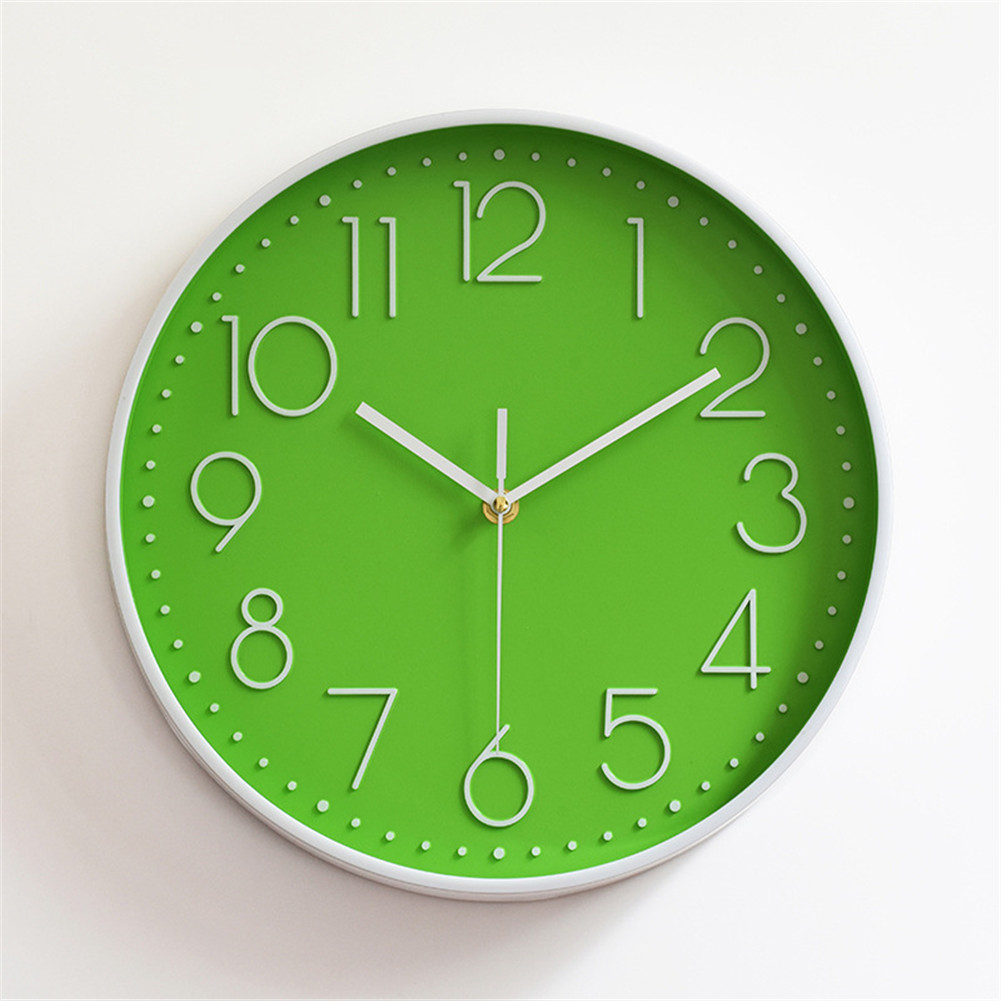 Wholesale Silent Sweep Movement Wall Clock Fashion Living Room Wall