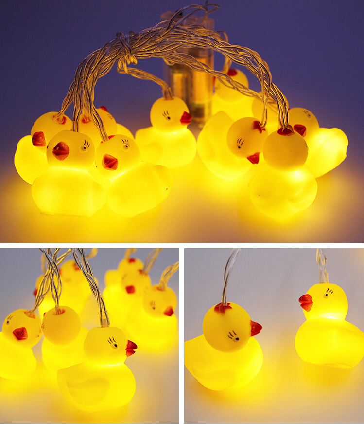 1.8M 10LEDs Cute Animal String Light for Home Party Christmas ...