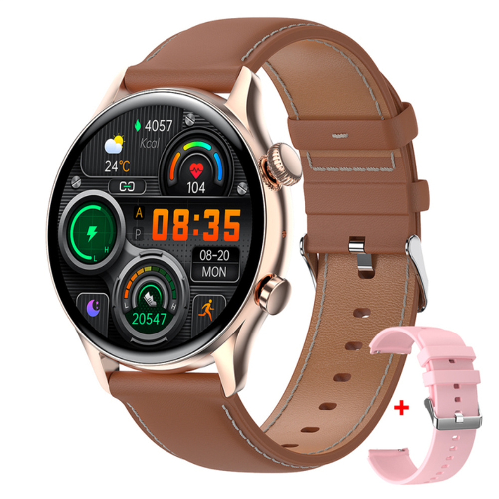 Hk8pro Smart Watch Amoled Bluetooth Call Voice Control Bracelet HR Monitor