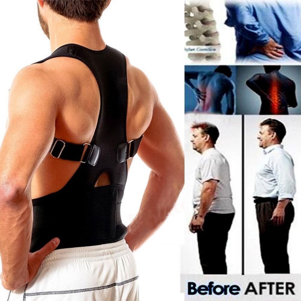 Unisex Back Posture Corrector Magnetic Adjustable