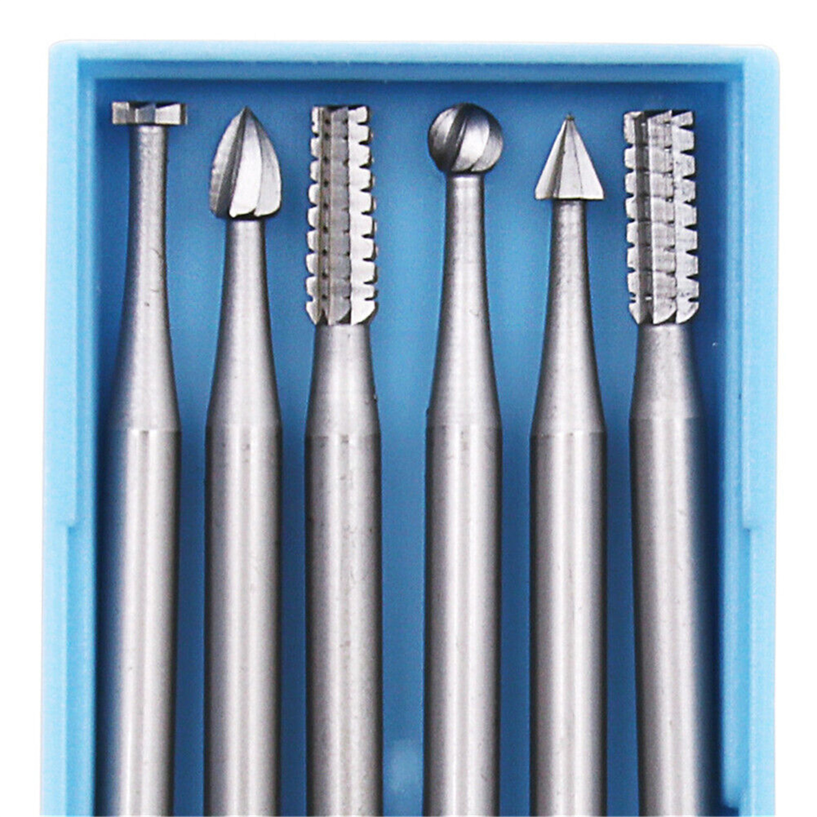 Sculpture Knife Set, Wood Carving Tools Set, 1/3-9/100 Inches 6 Kinds Shape Tough Tungsten Steel Sharp Carving Engraving Tool For Kids Wood Carving, Root Carving, Olive Core Carving Kit Gift small size 1.4MM (small set)