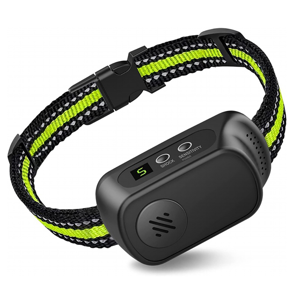 Dog Bark Collar with 5 Adjustable Sensitivity Automatic Anti Barking Training Collar
