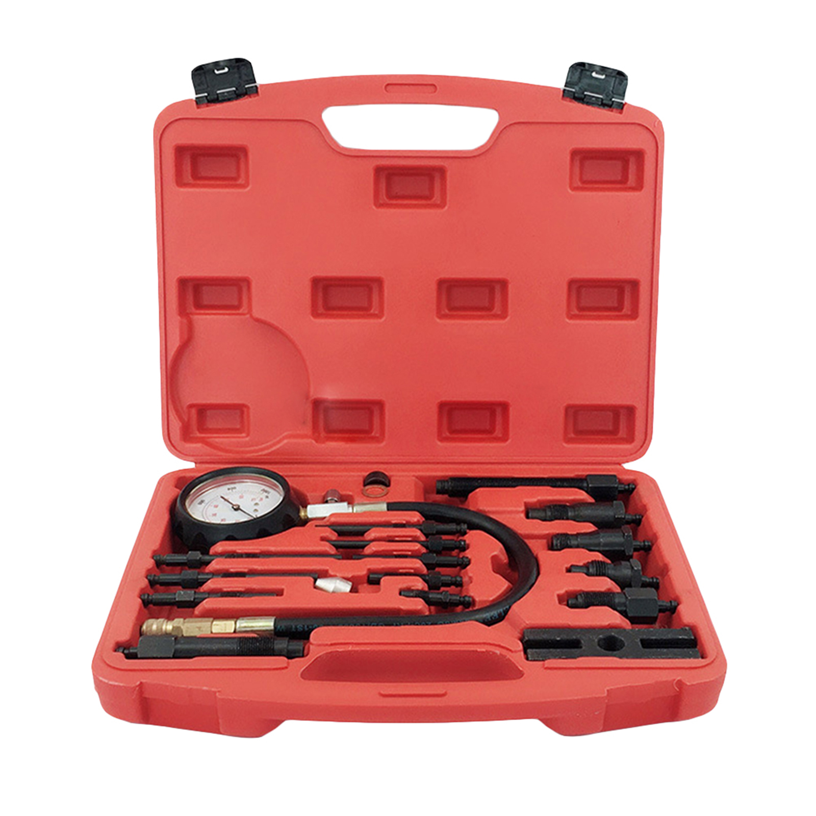 Professional Diesel Engine Cylinder Compression Tester Automotive Tool Gauge Kit