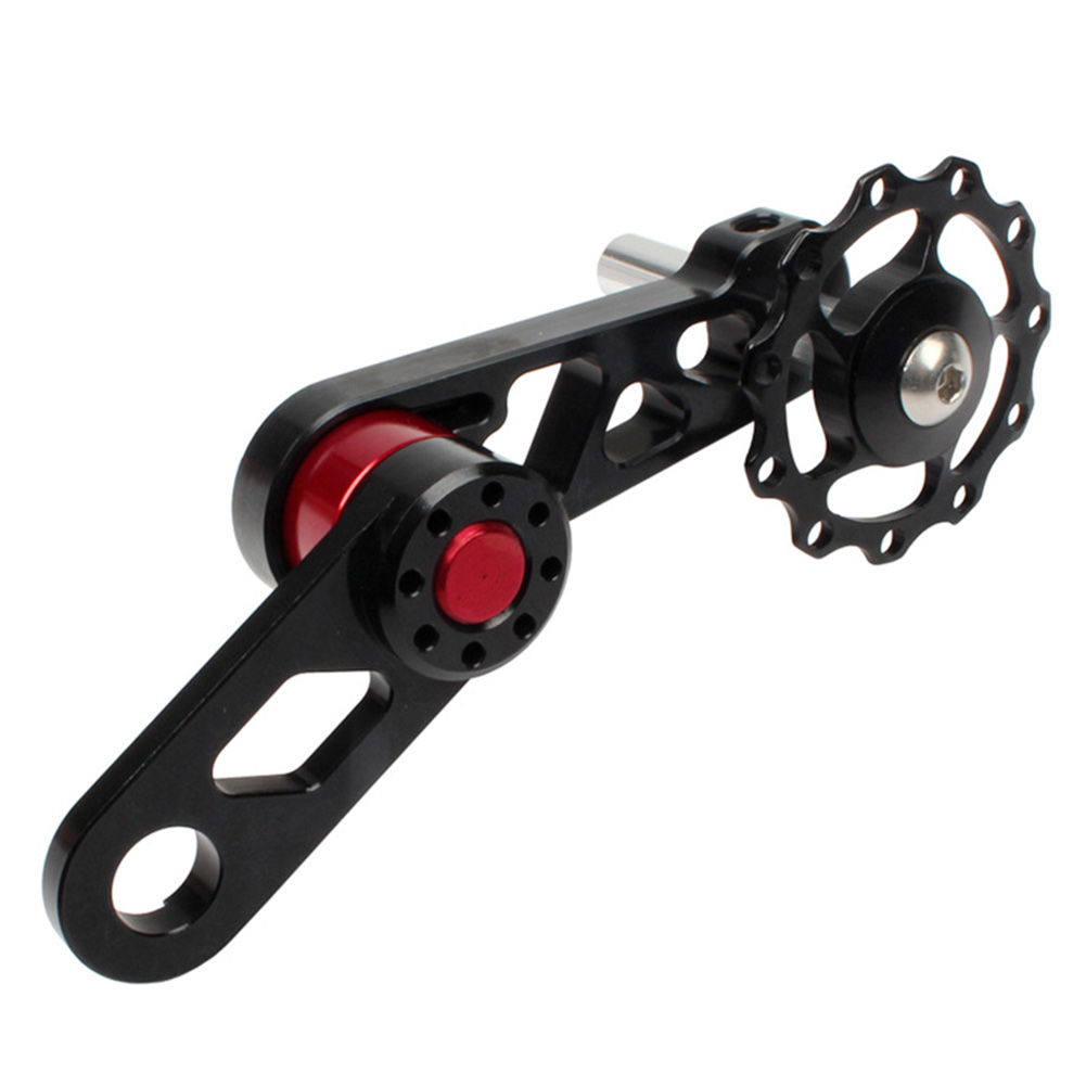 Litepro Folding Bike Chainring Tensioner Rear Derailleur Chain Guide Pulley for Oval Tooth Plate Wheel Chain Xipper Bike parts black