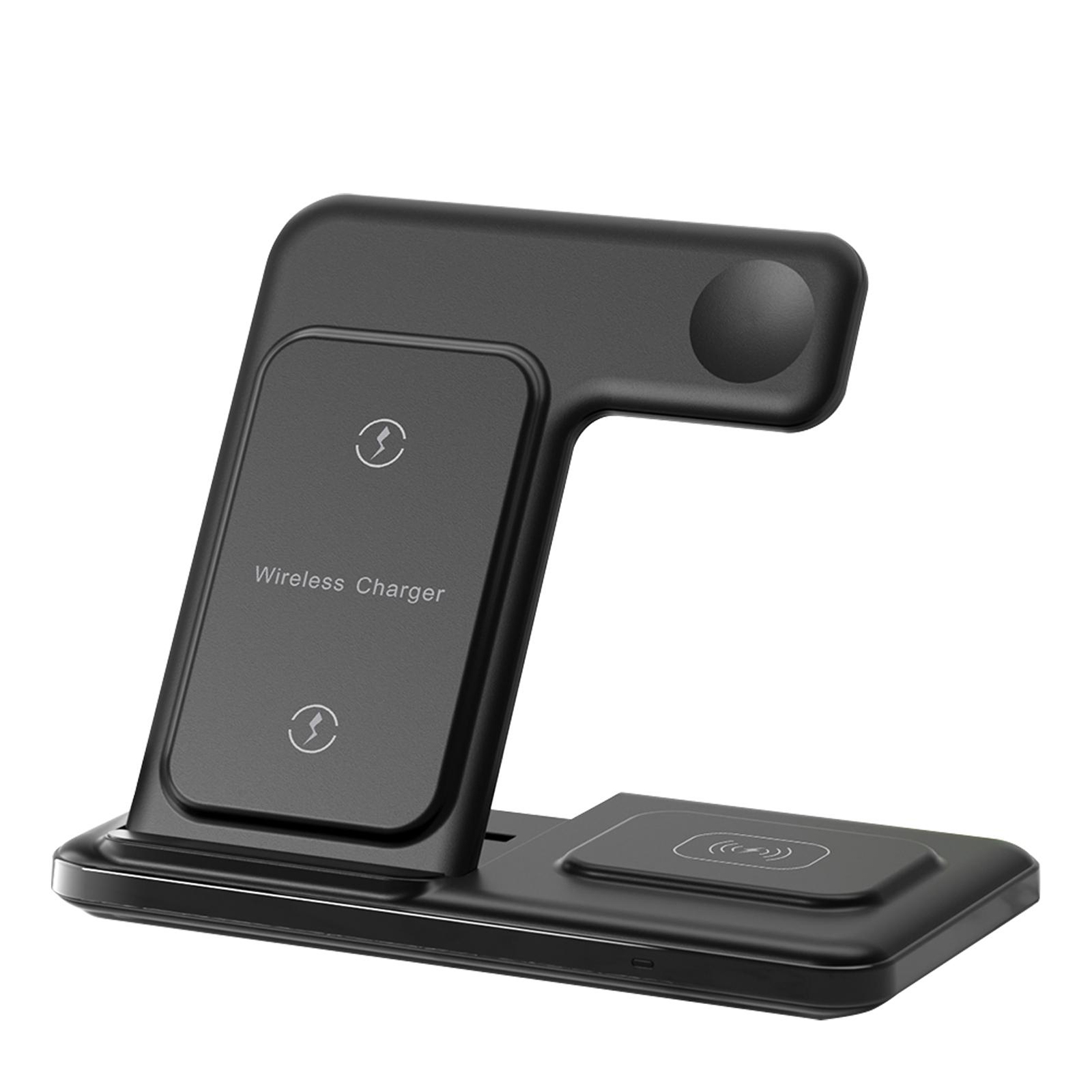 3-in-1 Wireless Charger Stand Fast Charging Vertical Base Bracket