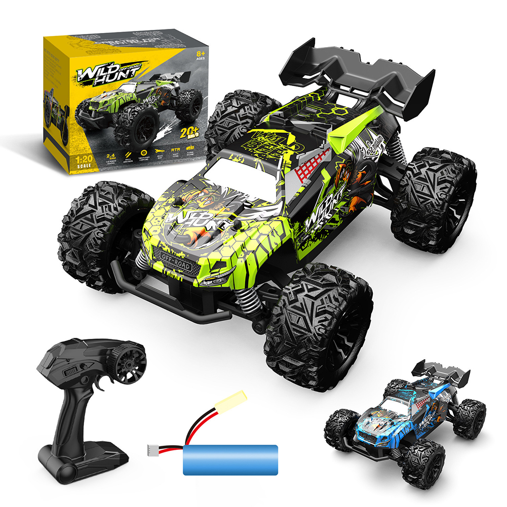 1:20 2.4GHz Remote Control Car 2WD 20km/h Racing Car Electric Off-Road Model