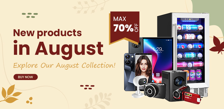 New products in August