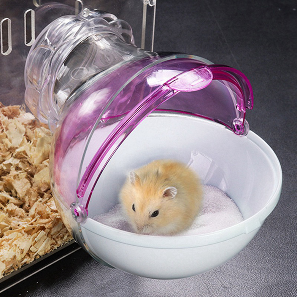 Wholesale Mini Round External Bathroom for Pet Hamster Cage Random ...