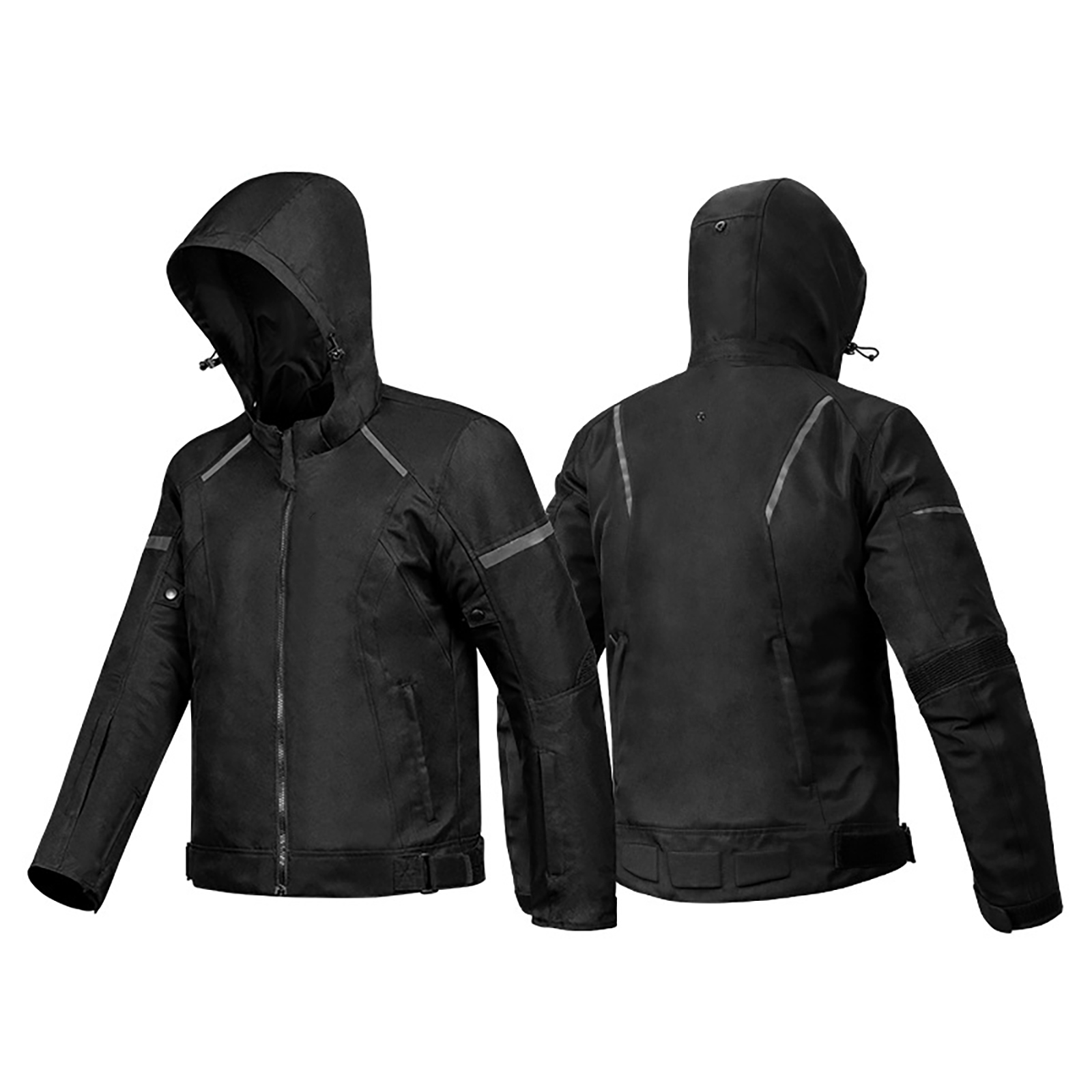 Motorcycle Jacket For Men Women All Season Waterproof Jacket With Removable Liner Adjustable Slim Fit Riding Gear