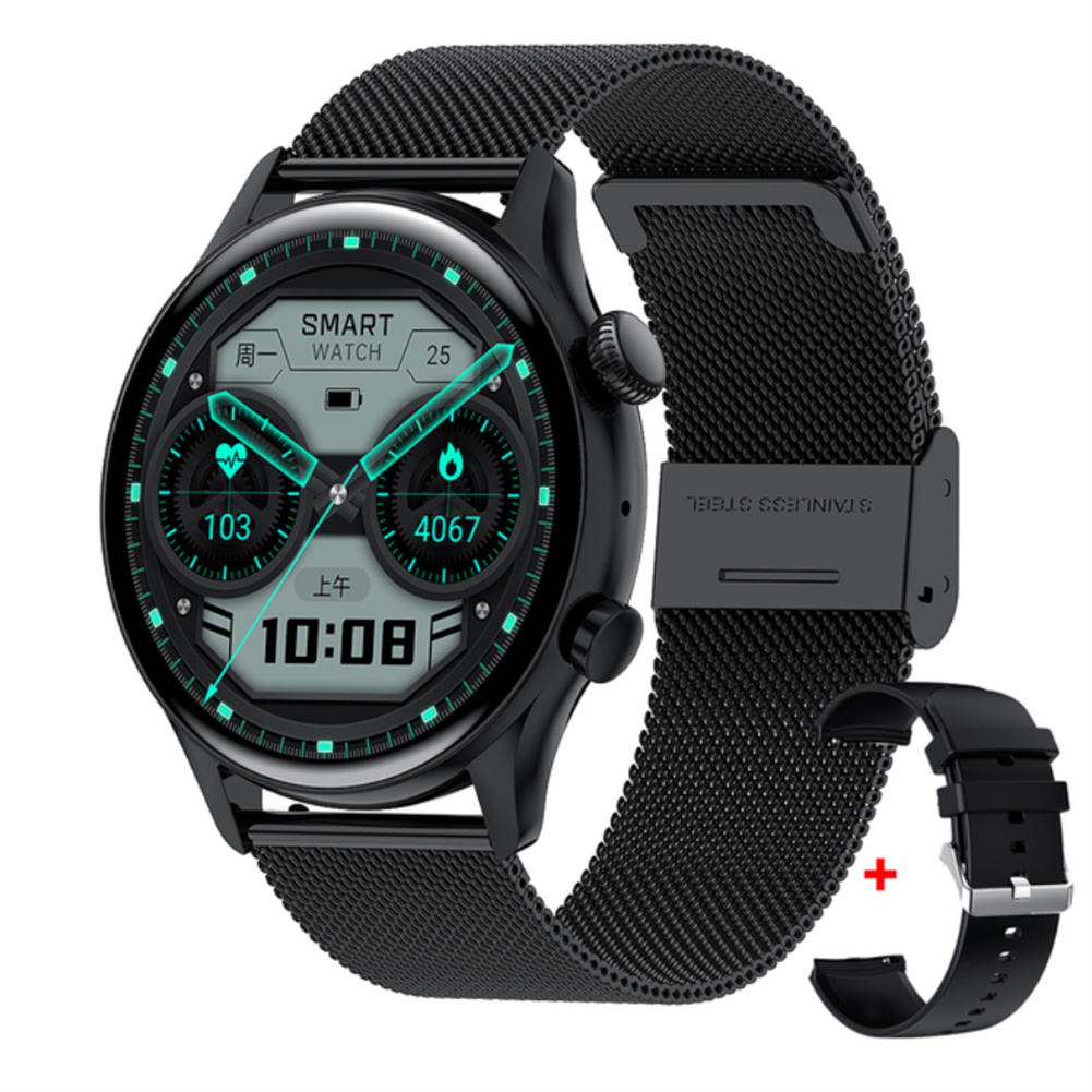 Hk8pro Smart Watch Amoled Bluetooth Call Voice Control Bracelet HR Monitor