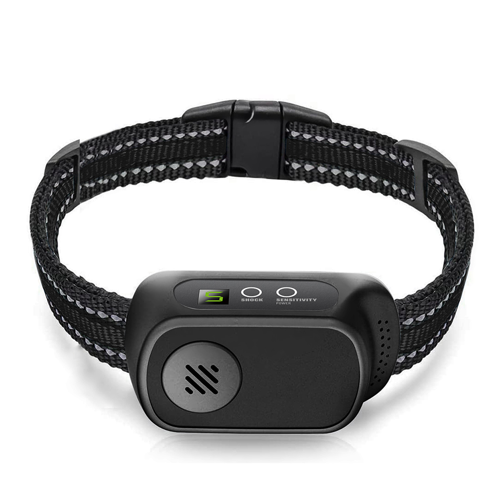 Dog Bark Collar with 5 Adjustable Sensitivity Automatic Anti Barking Training Collar