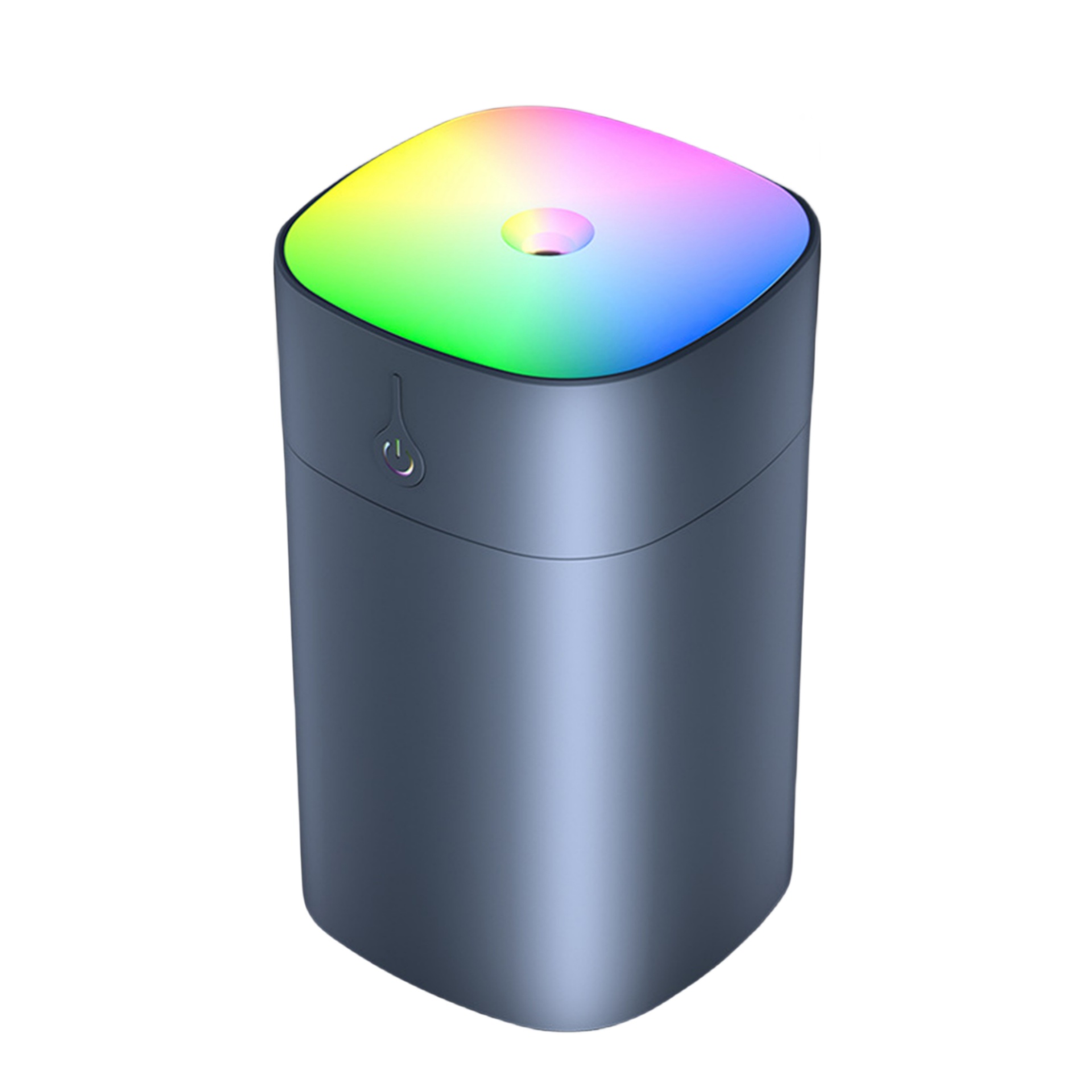 Portable Mini Air Humidifier Home Car Colorful Usb Charging Silent Mist Purifier Aroma Essential Oil Diffuser Black