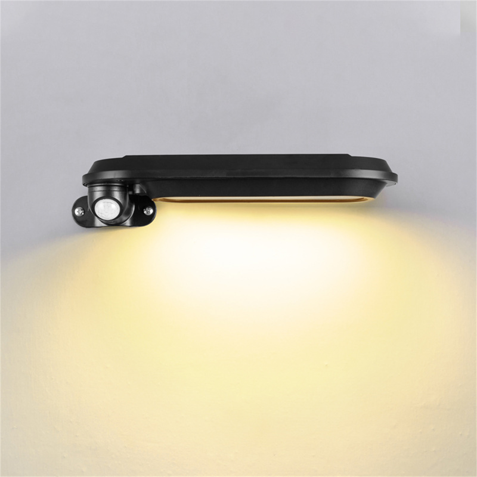 Led Solar Wall Lamp Ip65 Waterproof Human Body Induction Outdoor Street Lights For Garden Street Balcony Decor