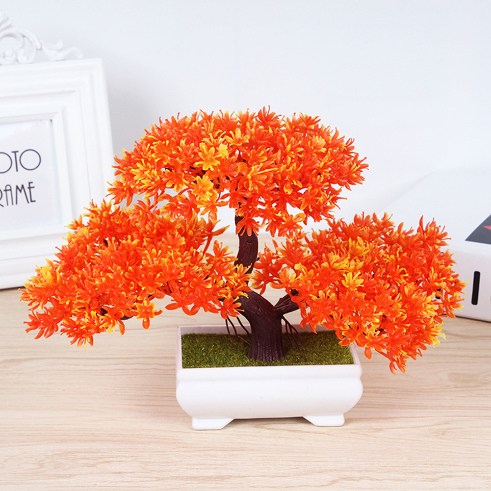 Artificial Guest-Greeting Pine Bonsai Mini Simulation Tree Plant Home Decor