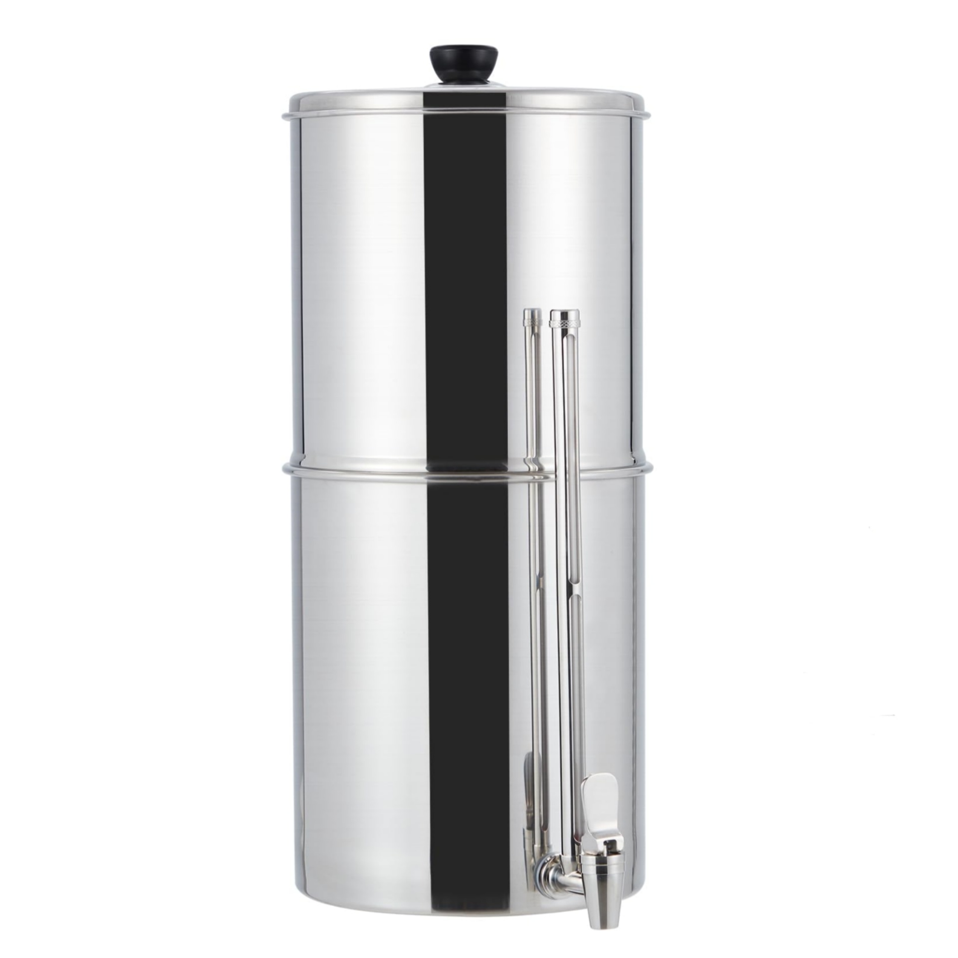 US GARVEE Gravity-fed Water Filter System 2.25G Stainless-Steel Water Filter System for Home Camping